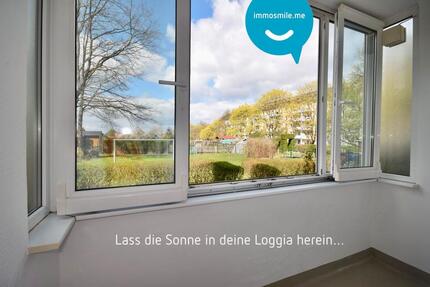 3 Zimmer • verglaster Balkon • Hochparterre • Tageslichtbad mit Wanne • grüner Hausgarten • TOP ! - Chemnitz Hilbersdorf