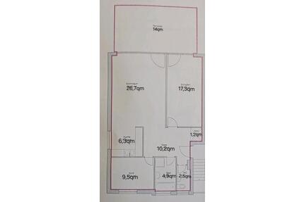 3 Zimmerwohnung mit Terrasse - 1.650,00&nbsp;EUR Kaltmiete, ca.&nbsp; 93,00&nbsp;m&sup2; in Hamburg (PLZ: 22587) Altona