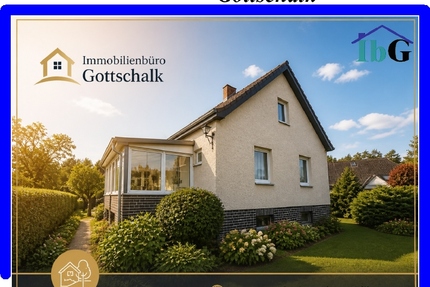 Bergfelde Charaktervolles Haus – ca. 60 m² Wohnfläche mit Ausbaureserve,