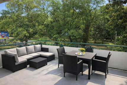 3-Raum-Wohnung mit Wow-Faktor: große Dachterrasse & Stellplatz inklusive, provisionsfrei - Leipzig Thekla