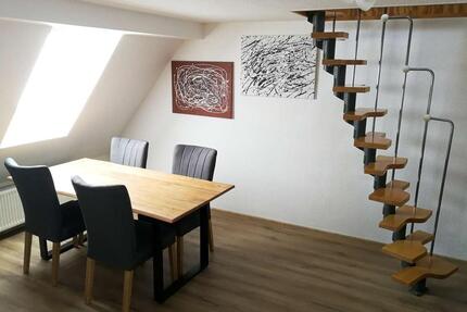 Ruhige 1,5-Zimmer-DG-Wohnung mit EBK, Garten | Vogelviertel - Neubrandenburg Datzeberg